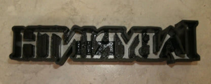 6x Labyrinth Logo Fondant Cutter Cupcake Topper 1.75 IN USA FD807