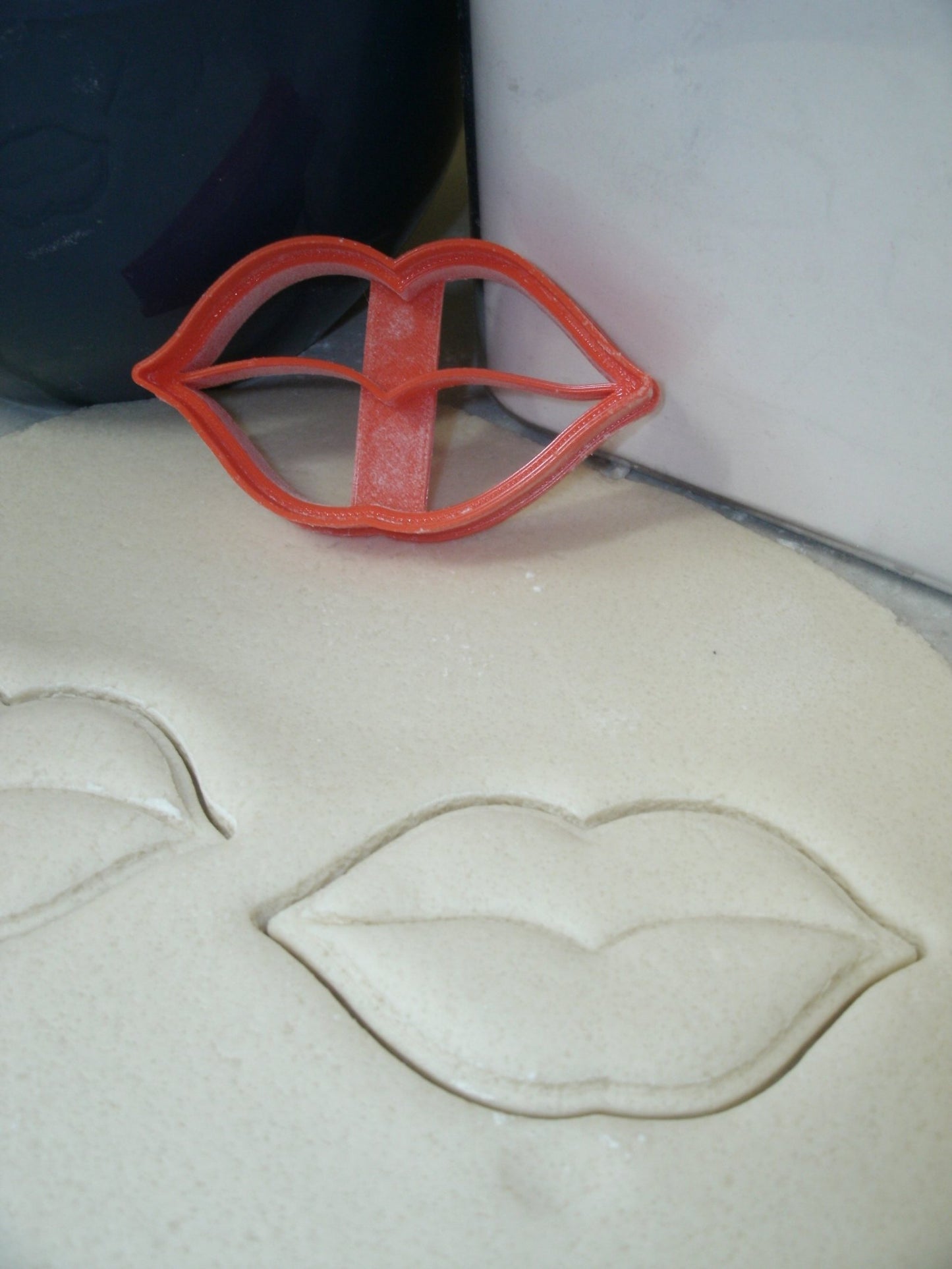 Lips Kiss Mouth Lipstick S.W.A.K. LOVE Cookie Cutter Made In USA PR815