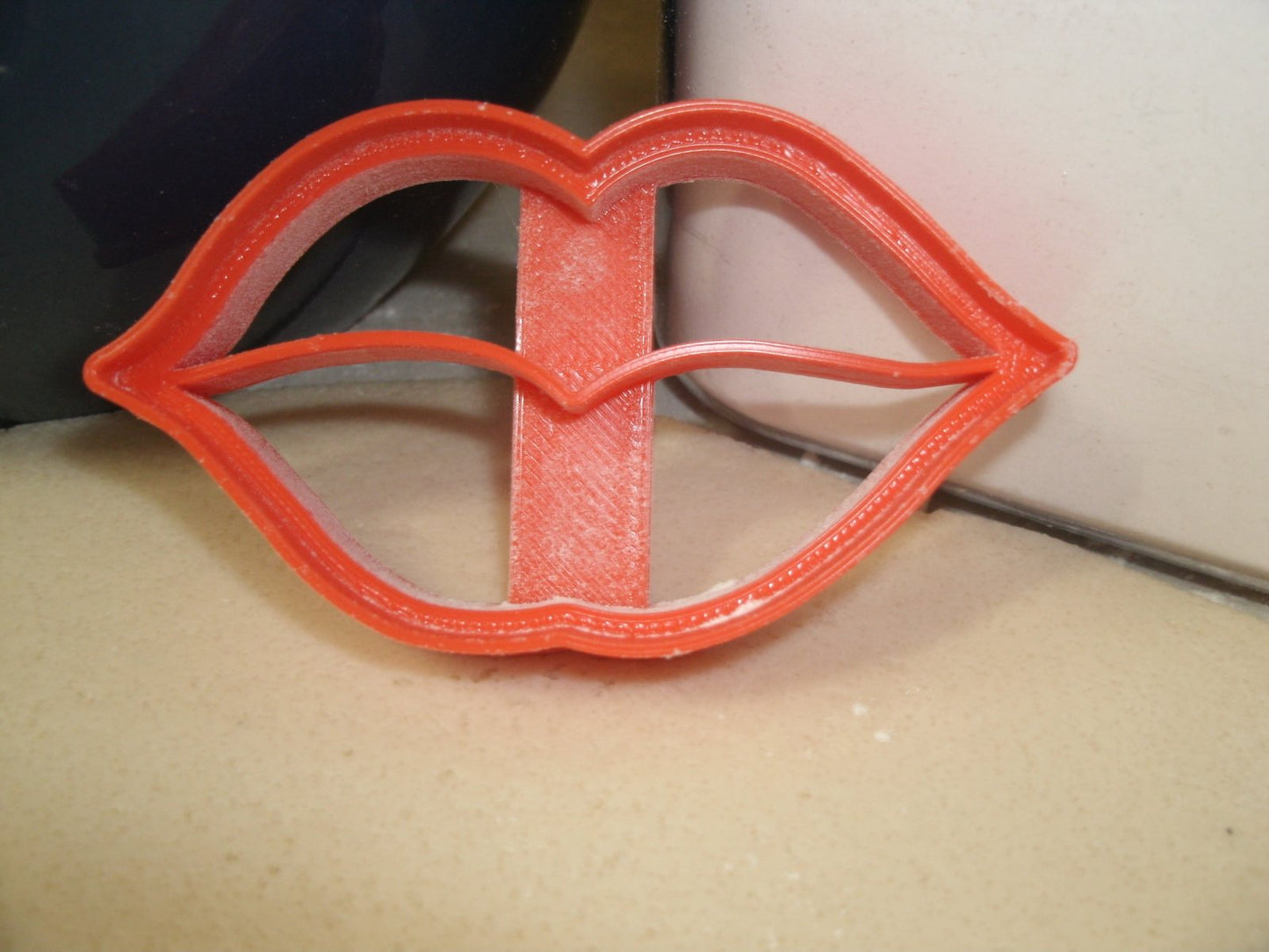 Lips Kiss Mouth Lipstick S.W.A.K. LOVE Cookie Cutter Made In USA PR815
