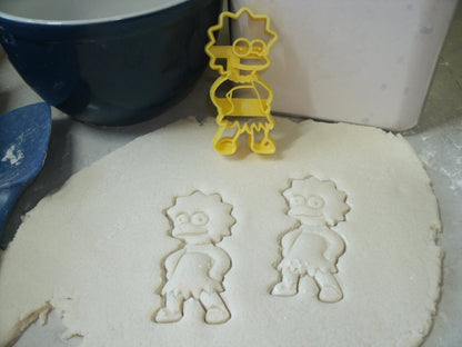 Lisa Simpson Character from The Simpsons Cookie Cutter Made In USA PR802