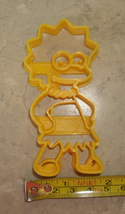 Lisa Simpson Character from The Simpsons Cookie Cutter Made In USA PR802