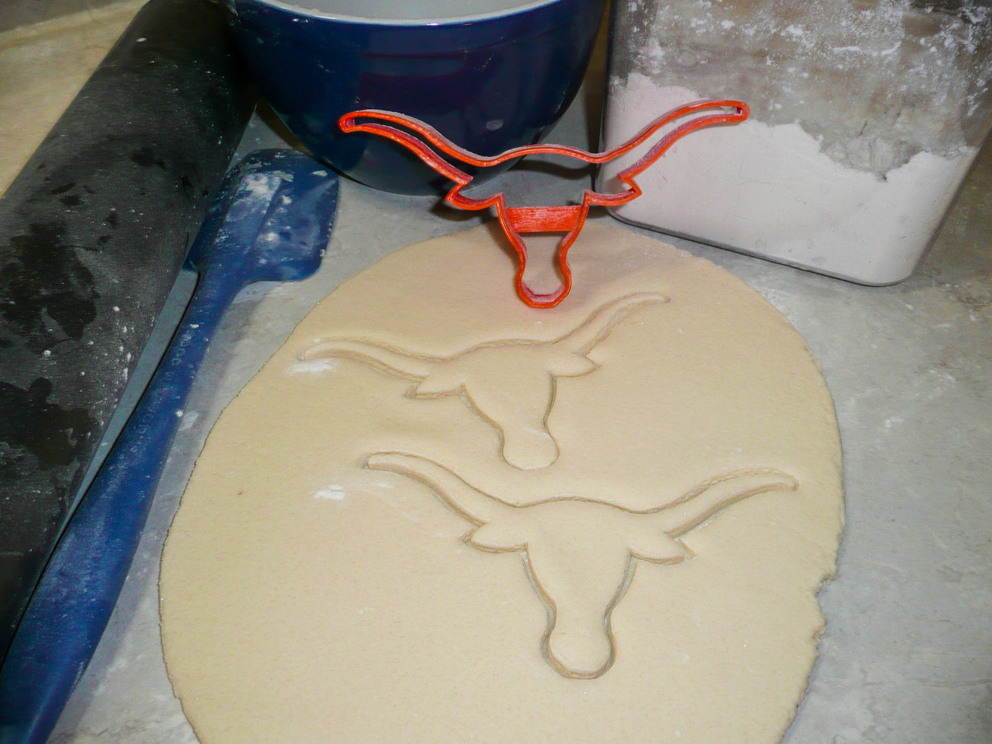 Texas Longhorns University Of Austin Sports Logo Cookie Cutter Made In USA PR990