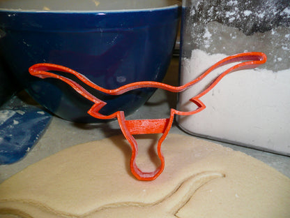 Texas Longhorns University Of Austin Sports Logo Cookie Cutter Made In USA PR990