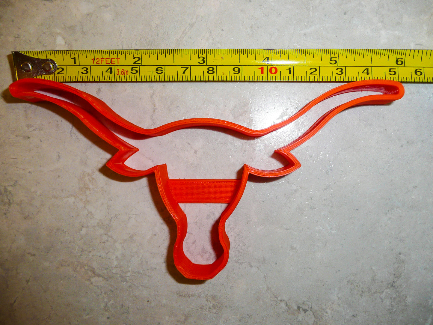 Texas Longhorns University Of Austin Sports Logo Cookie Cutter Made In USA PR990