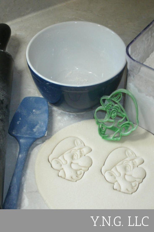 Luigi Nintendo Video Game Character Cookie Cutter Made In USA PR745