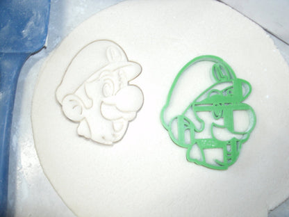 Luigi Nintendo Video Game Character Cookie Cutter Made In USA PR745