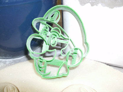 Luigi Nintendo Video Game Character Cookie Cutter Made In USA PR745