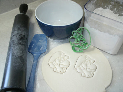 Luigi Nintendo Video Game Character Cookie Cutter Made In USA PR745