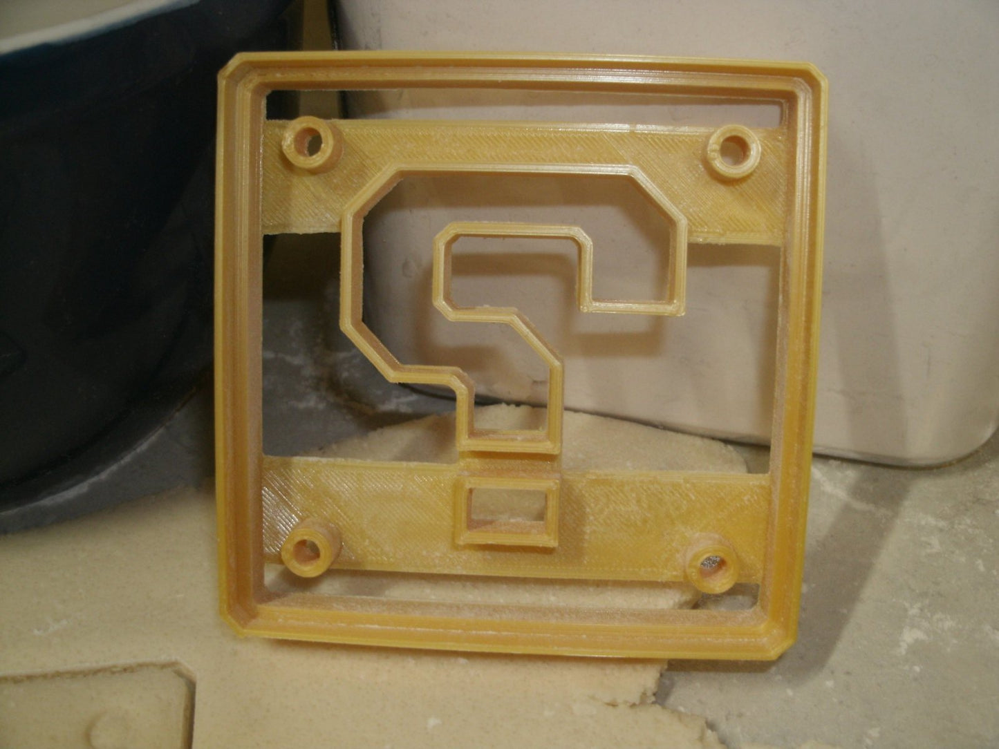 Super Mario Question Block Nintendo Video Game Cookie Cutter Made In USA PR792