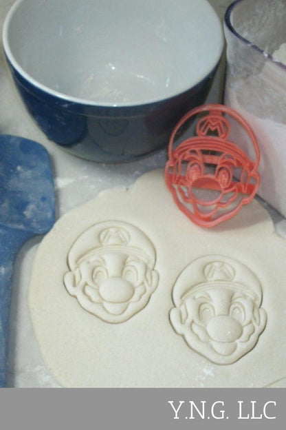 Mario Nintendo Video Game Character Cookie Cutter Made In USA PR747