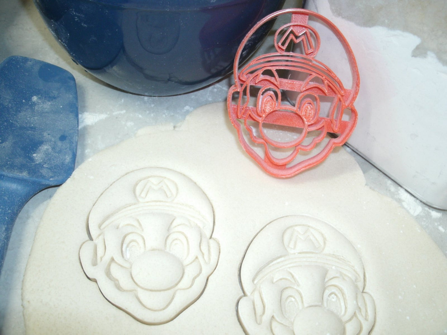 Mario Nintendo Video Game Character Cookie Cutter Made In USA PR747