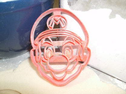 Mario Nintendo Video Game Character Cookie Cutter Made In USA PR747