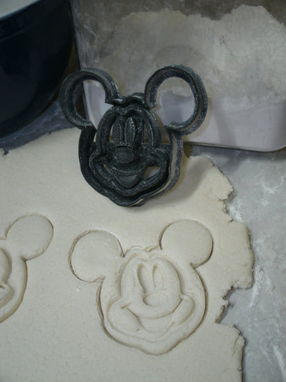 Mickey Mouse Face With Details Disney Cookie Cutter Made In USA PR758S