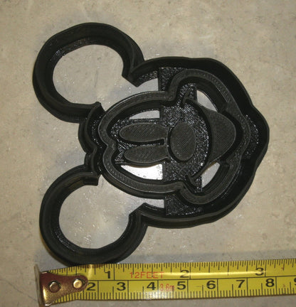 Mickey Mouse Face With Details Disney Cookie Cutter Made In USA PR758S