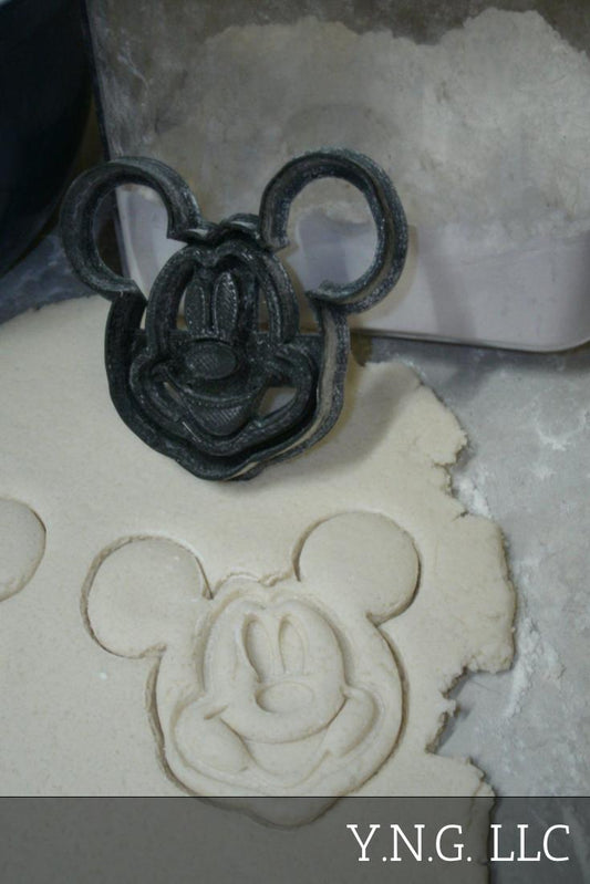 Mickey Mouse Face With Details Disney Cookie Cutter Made In USA PR758S
