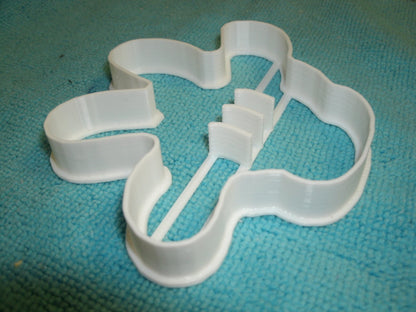 6x Mickey Mouse Glove Fondant Cutter Cupcake Topper 1.75 IN USA FD471