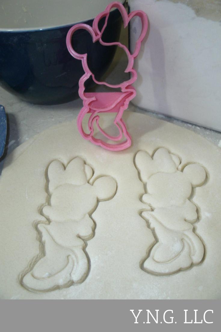 Minnie Mouse Silhouette Disney Character Cookie Cutter Made In USA PR817