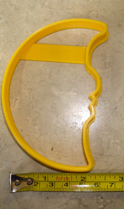Moon Half-Moon Man Face Crescent Lunar Cookie Cutter Made In USA PR834