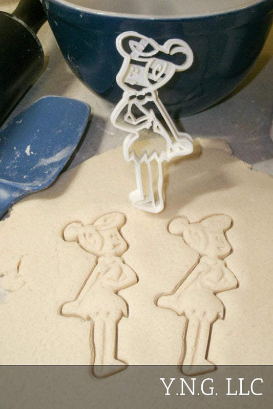 Wilma Flintstone Cartoon Character Cookie Cutter Made In USA PR2256