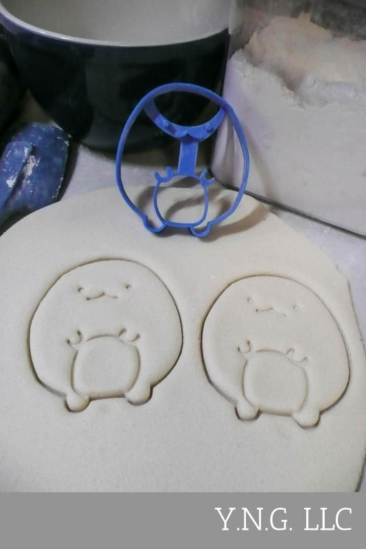Whale Round Ball Puffy Cute Ocean Animal Cookie Cutter Made In USA PR2473