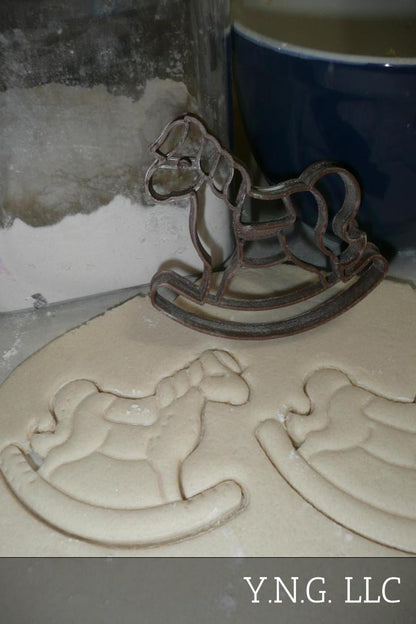 Rocking Horse Pony Toddler Child Baby Shower Cookie Cutter Made In USA PR2462