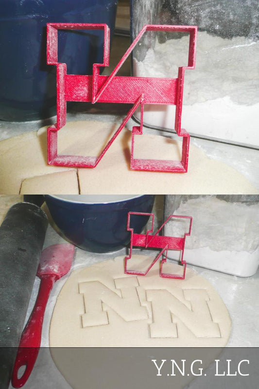 University Of Nebraska Cornhuskers Cookie Cutter Made In USA PR929