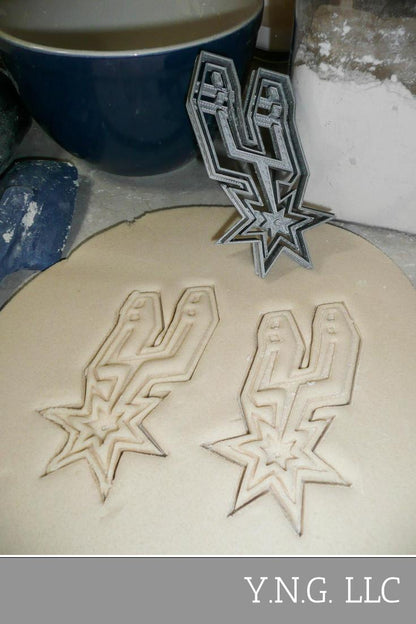 San Antonio Spurs Basketball Team Cookie Cutter Made In USA PR2745