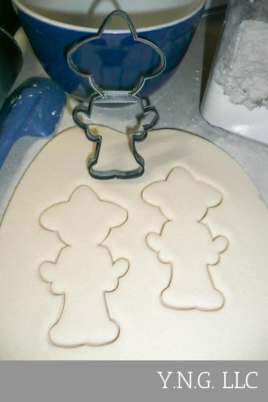 Mariachi Musician With Maracas Outline Cookie Cutter Made In USA PR3072