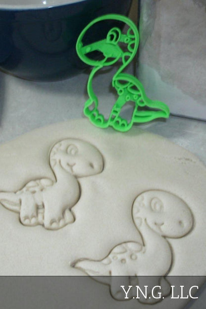 Brachiosaurus Dinosaur Dino Long Neck Cookie Cutter Made In USA PR2339