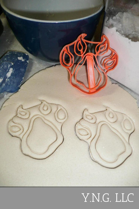 Sam Houston State University Bearkat Paw Cookie Cutter Made In USA PR2839