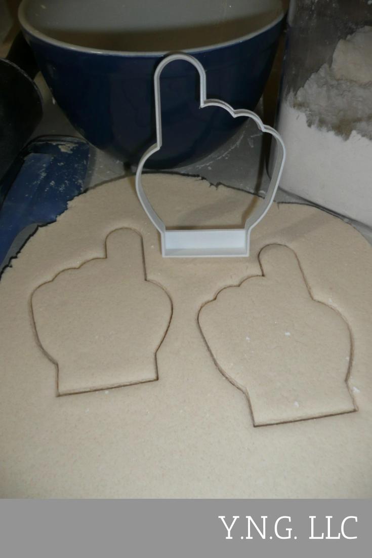 Foam Hand Finger Number 1 One Team Sports Cookie Cutter Made In USA PR2861