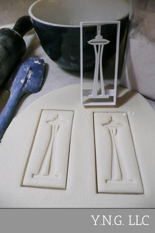 Space Needle Seattle Washington Tower Cookie Cutter Made In USA PR3018