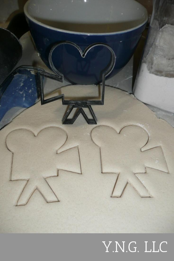 Movie Camera Cinema Film Projector Cookie Cutter Made In USA PR2872