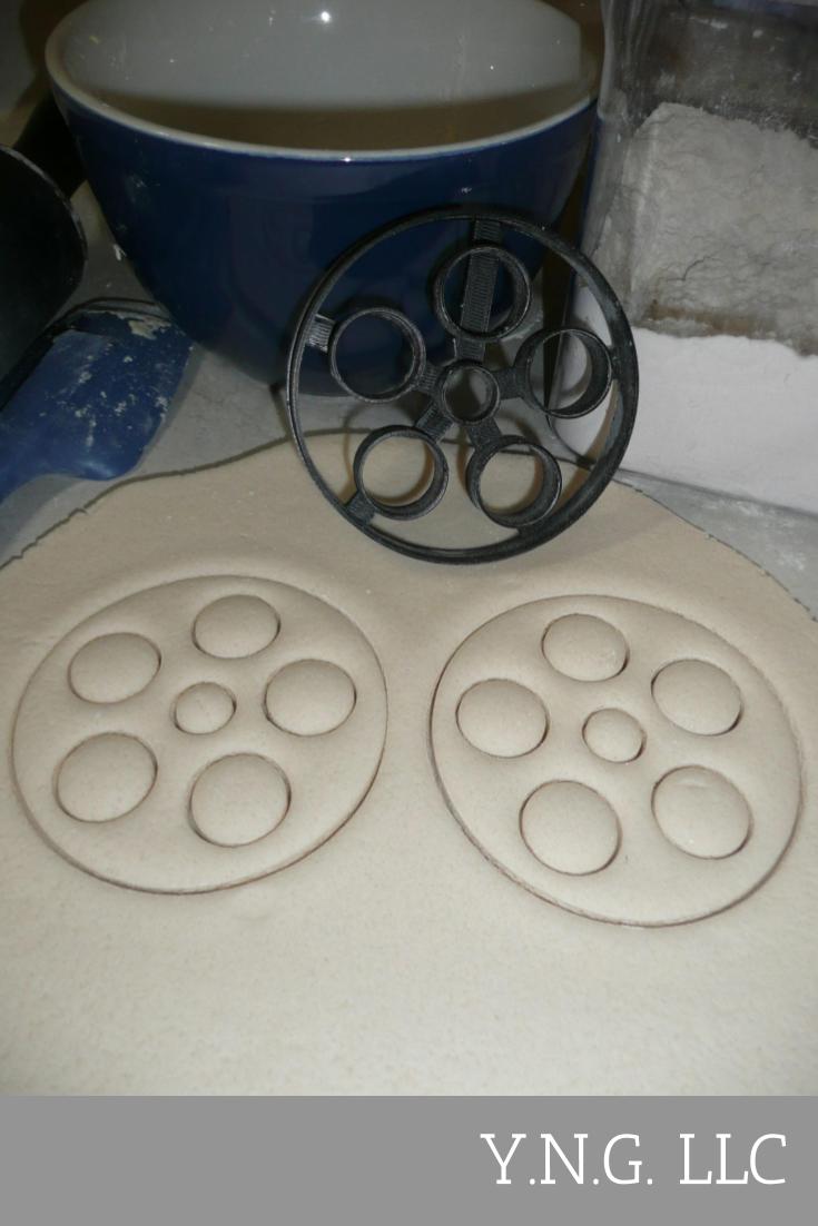 Movie Film Reel Cinema Projector Cookie Cutter Made In USA PR2873