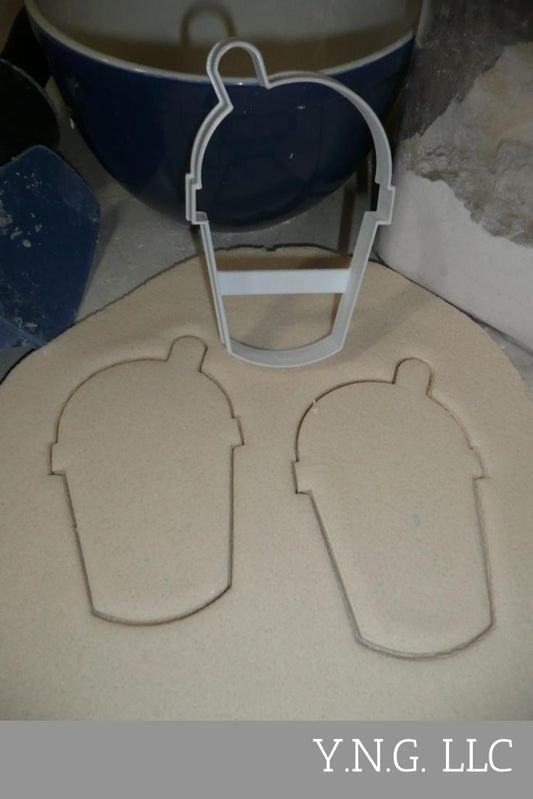 Milkshake Shake Iced Blended Coffee Drink Cup Cookie Cutter Made In USA PR2875