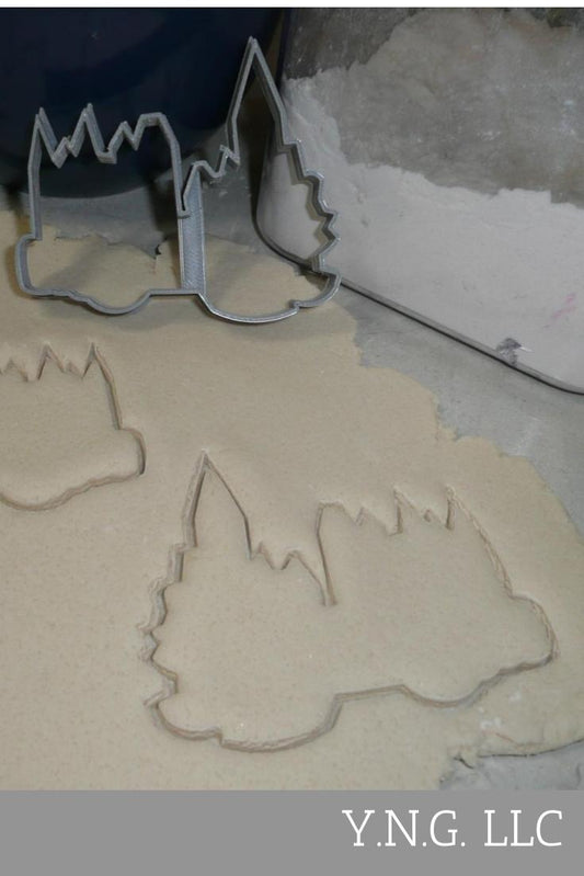 Hogwarts Castle Harry Potter School Of Witchcraft Cookie Cutter USA PR2422