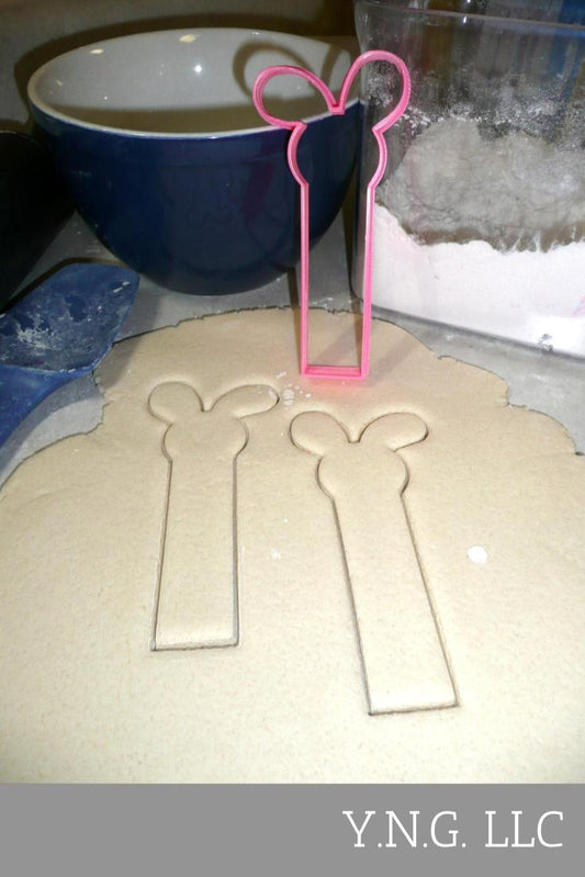 Easter Bunny Rabbit Ears Pez Dispenser Theme Cookie Cutter Made In USA PR2432