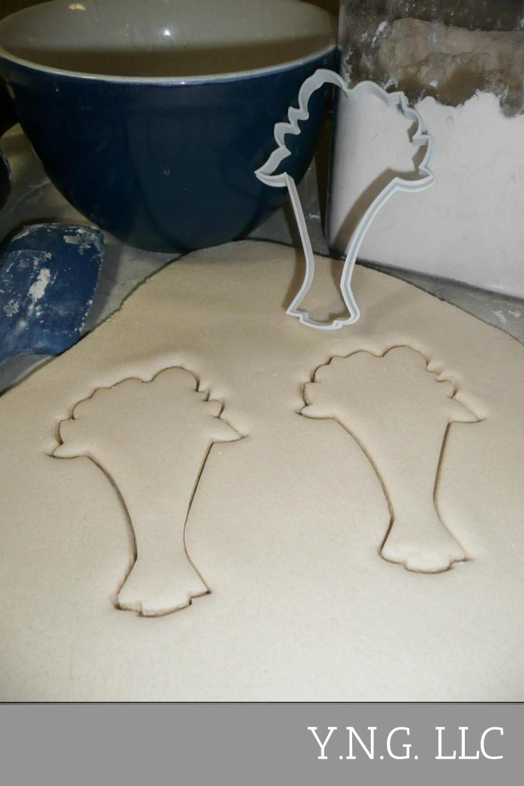Flower Bouquet Outline Flower Arrangement Bride Cookie Cutter Made In USA PR2982