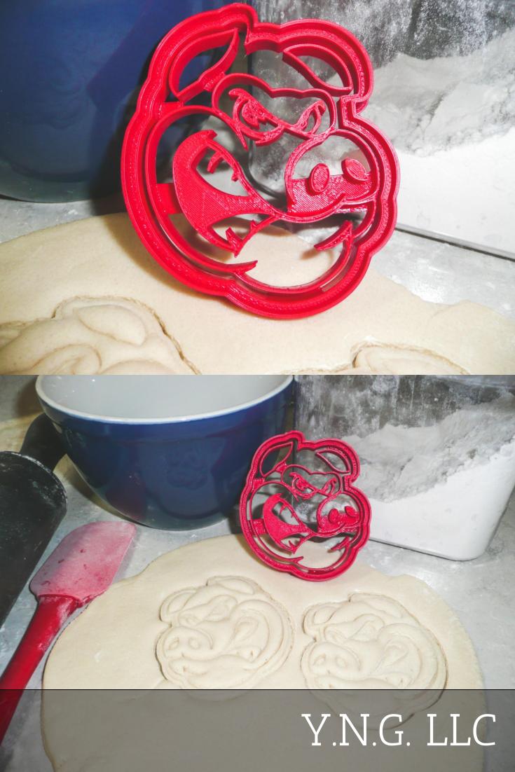Rockford Icehogs AHL Hockey Hog Logo Cookie Cutter Made In USA PR916