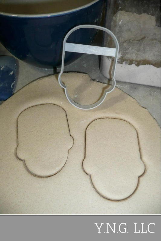 Boy Face Surgical Procedure Mask Outline Nurse Cookie Cutter Made In USA PR3079