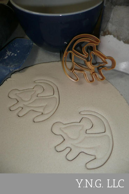 Simba Cave Painting Cub The Lion King Cookie Cutter Made In USA PR2891