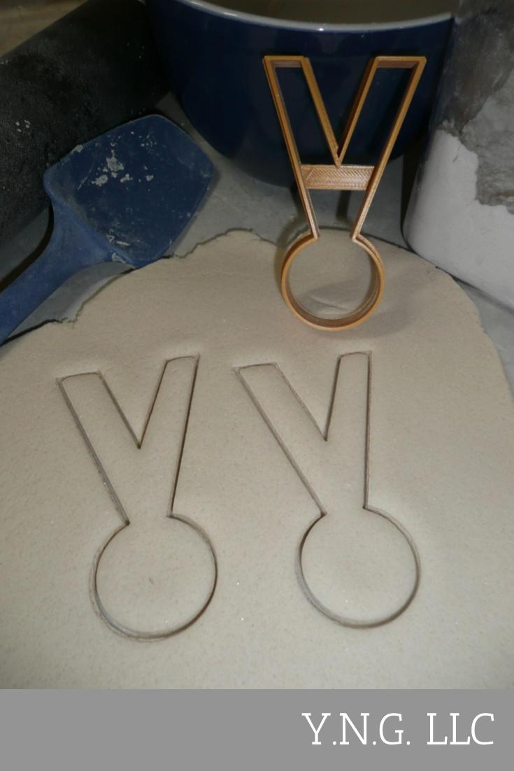 Runner Medal Run Award Marathon 5k 10k Athlete Cookie Cutter Made In USA PR2893