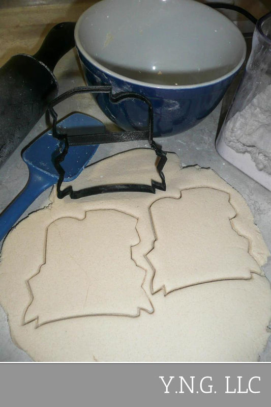 Graduation Plaque Frame With Banner Outline Cookie Cutter Made In USA PR3130