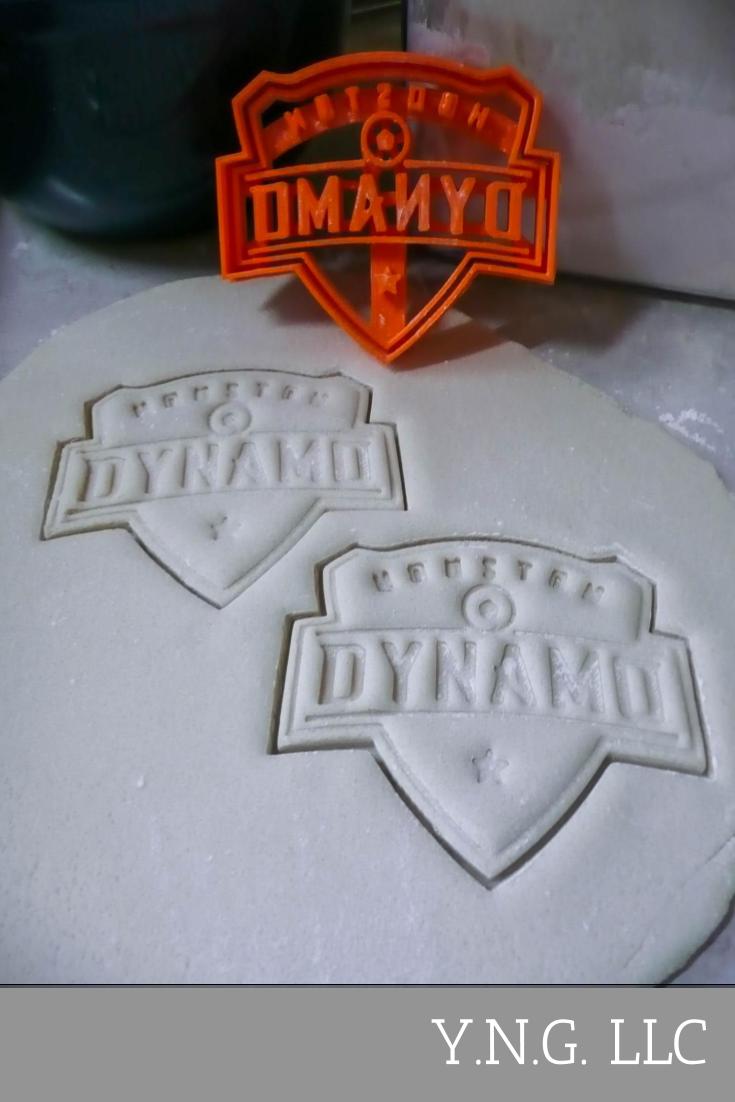 Houston Dynamo Dynamos Soccer Club Team Sport Cookie Cutter Made In USA PR2956