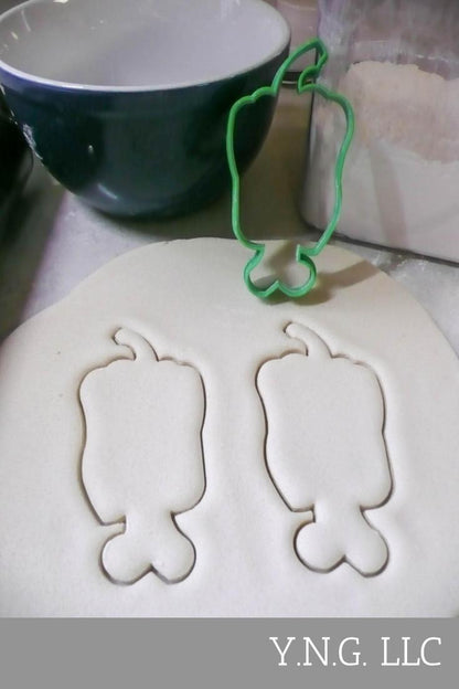 Bell Pepper Costume Outline Dress Up Halloween Cookie Cutter Made In USA PR2989