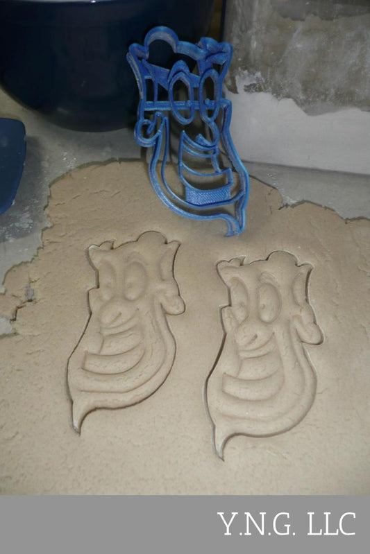 Genie Face Magic Lamp Aladdin Movie Character Cookie Cutter Made In USA PR2881