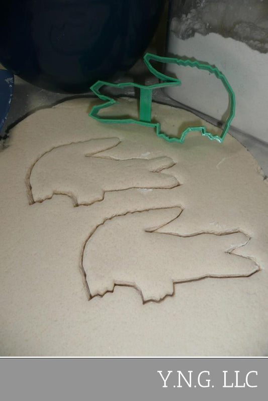 Lacoste Fashion Brand Crocodile Outline Cookie Cutter Made In USA PR2031