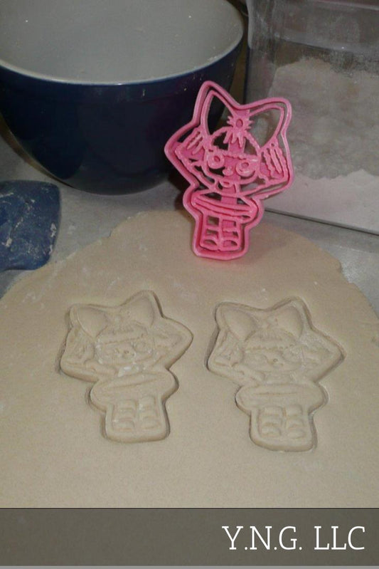 Diva Glitter Detailed Surprise Doll Series Cookie Cutter Made In USA PR2429