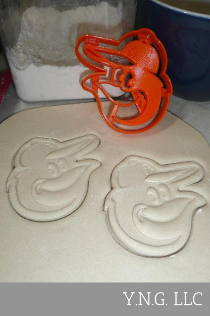 Baltimore Orioles Bird Baseball Team Cookie Cutter Made In USA PR2352