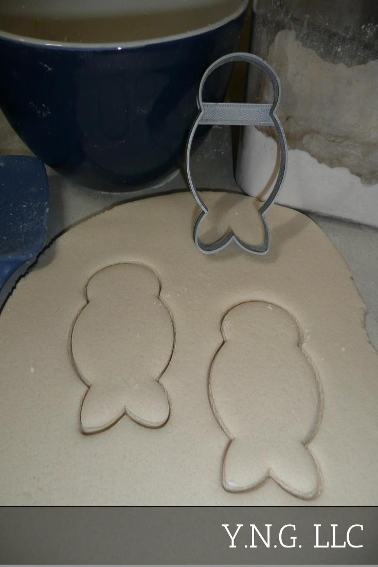 Baby Mermaid Aquatic Ocean Creature Cookie Cutter Made In USA PR2656